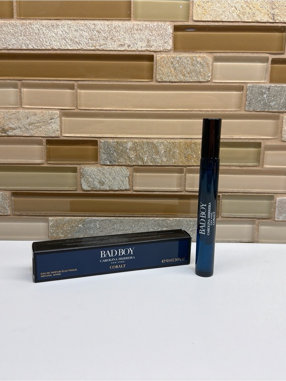 Carolina Herrera Bad Boy Cobalt Travel Spray - Deep Blue